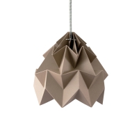 Petite suspension Origami Moth Taupe